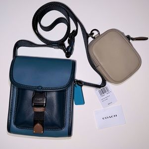 SOLD! NWT Coach Charter North/South Crossbody With Hybrid Pouch